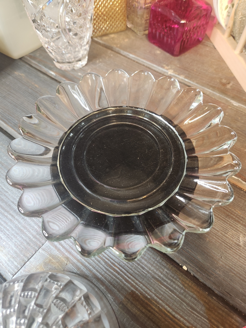 Clear Glass Dome W/ Platter, Entertainment, Catering, Party, Home Decor, - Picture 5 of 9
